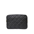 Prada - Sac Caméra Quilted Nylon - Femme - Black