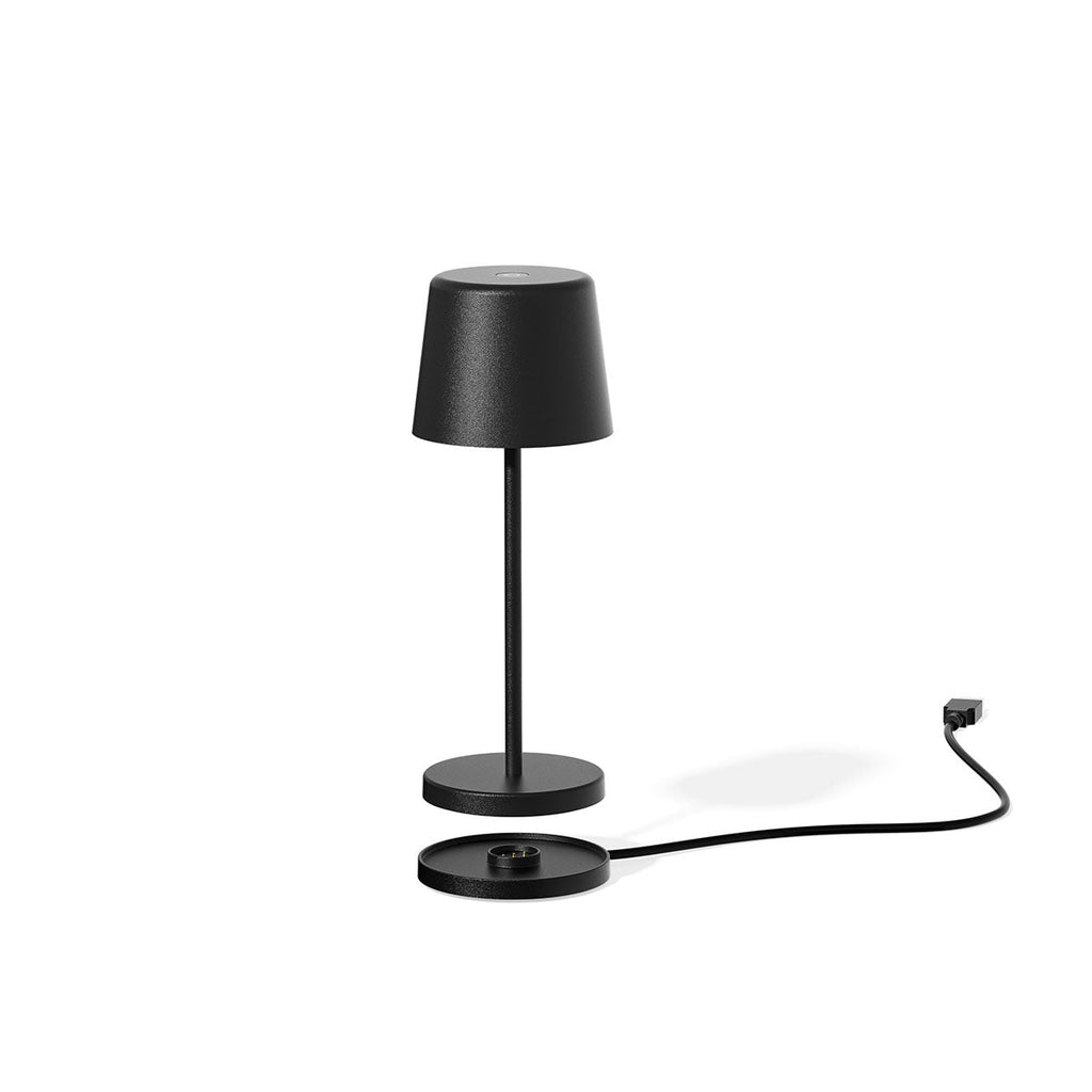 Kelly Mini - Lampe De Table Sans Fil - Acier - Noir