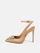 Zapatos de tacón Endless Love - Dorado