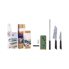 Collection Bunka San-Mai - Set De Base 4 Pièces : 2 Couteaux + 2 Accessoires