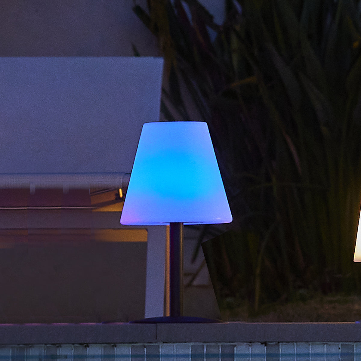Standy Mini - Lampe De Table Solaire - Acier - Gris