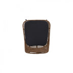 Capurgana - Set of 2 Designer Bar Stools - Rattan - Dark Wood