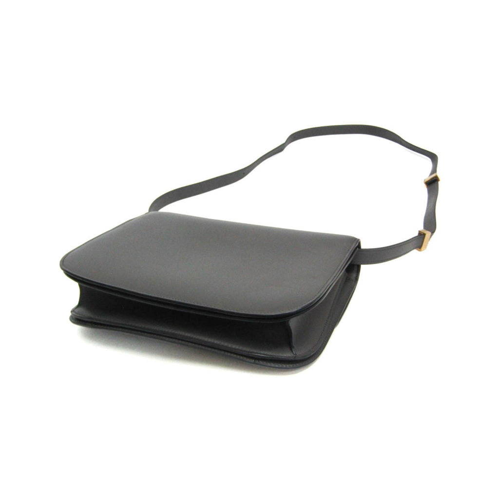 Celine – Handtasche Classic Box Medium Leder – Grau