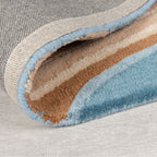 Abstract Flow - Tapis En Laine