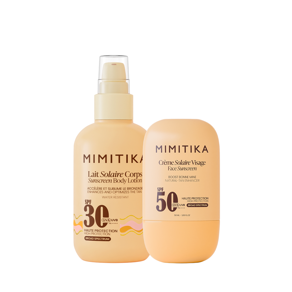 DUO Crème visage SPF50 + Lait Solaire SPF30