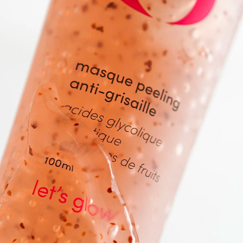 La mascarilla exfoliante anticanas con AHA