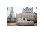 Garance - Lit Coffre Avec Tête De Lit Effet Oreiller