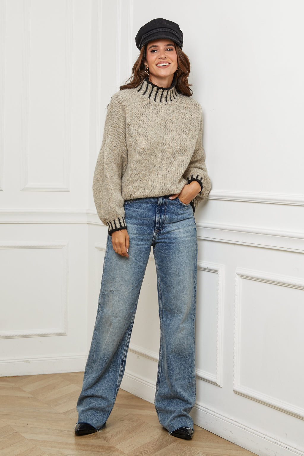 Pull - Taupe