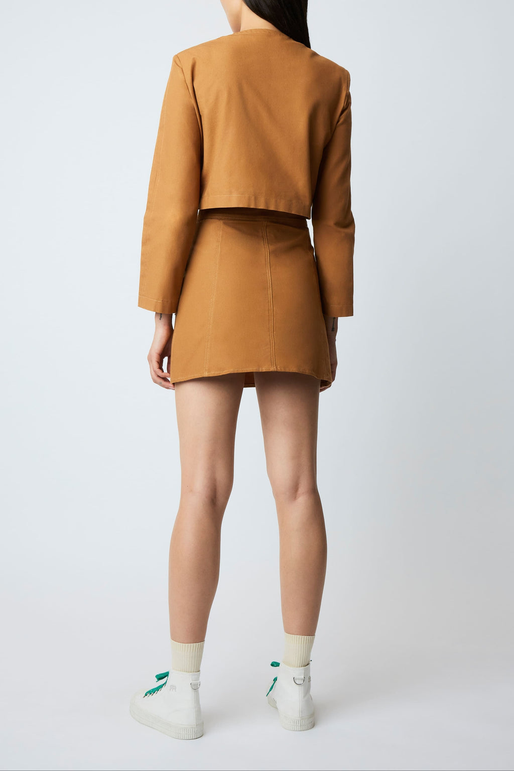 JUPE SIMONE DRUGSTORE CARAMEL