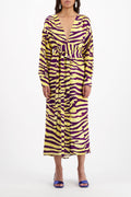 ROBE JULIAN ZEBRA SOLEIL