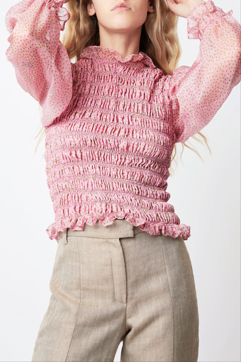 SONNY MUSE BLOUSE Pink