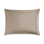 Annecy - Taie D'Oreiller - Satin De Coton - Taupe / Taupe