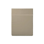 Annecy - Drap Plat - Satin De Coton - Taupe / Taupe