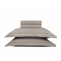 Annecy - Ensemble De Draps - Satin De Coton - Taupe / Taupe