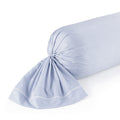 Sorbonne - Taie De Traversin Percale De Coton - Bleu Clair