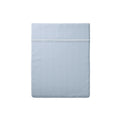 Sorbonne Sheet Set - Drap Plat Percale De Coton - Bleu Clair