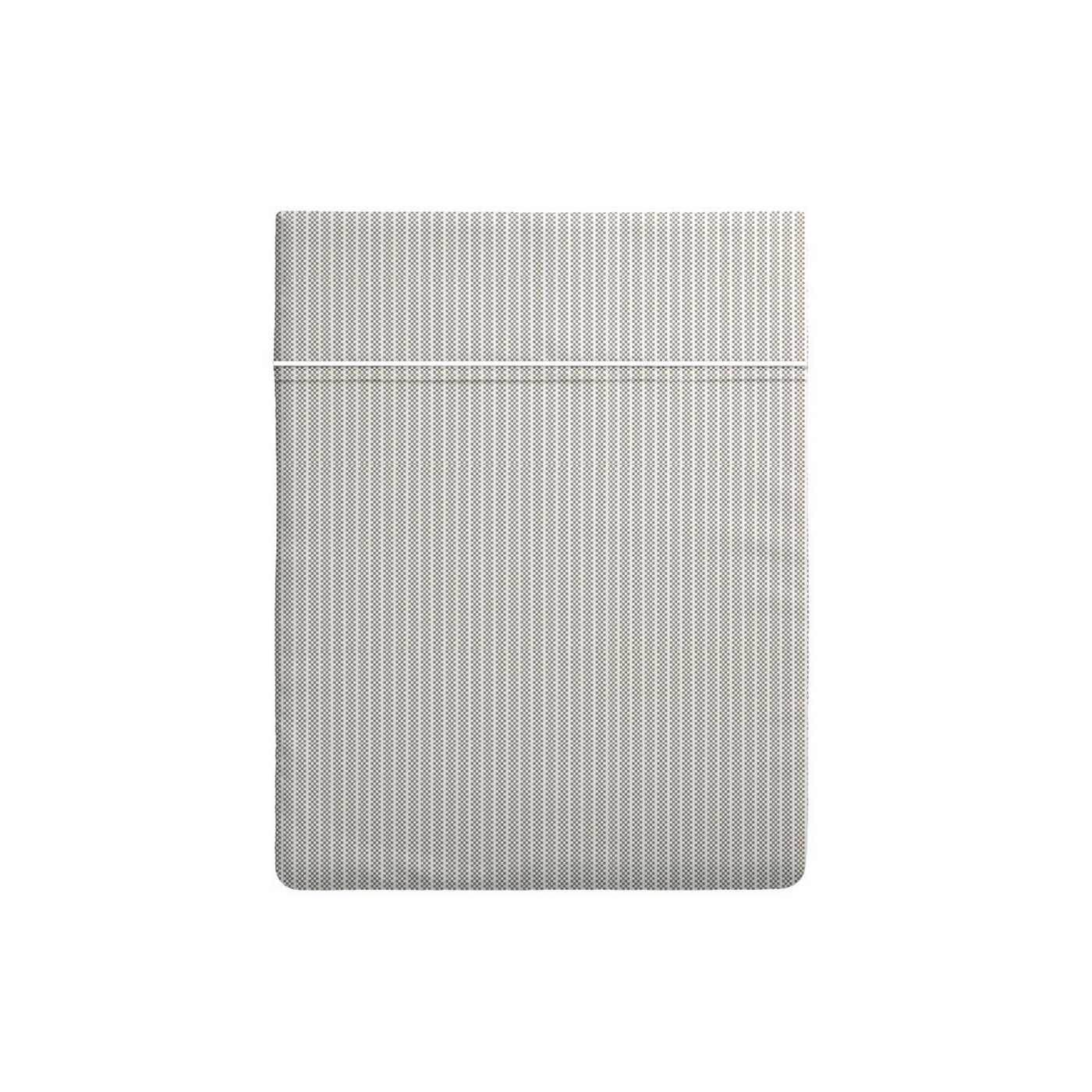 Sorbonne - Drap Plat Percale De Coton - Taupe