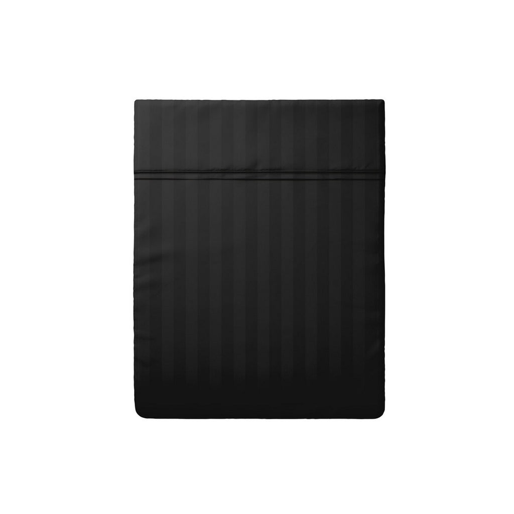 Dobby Stripe Woven - Drap Plat - Satin De Coton - Gris 03