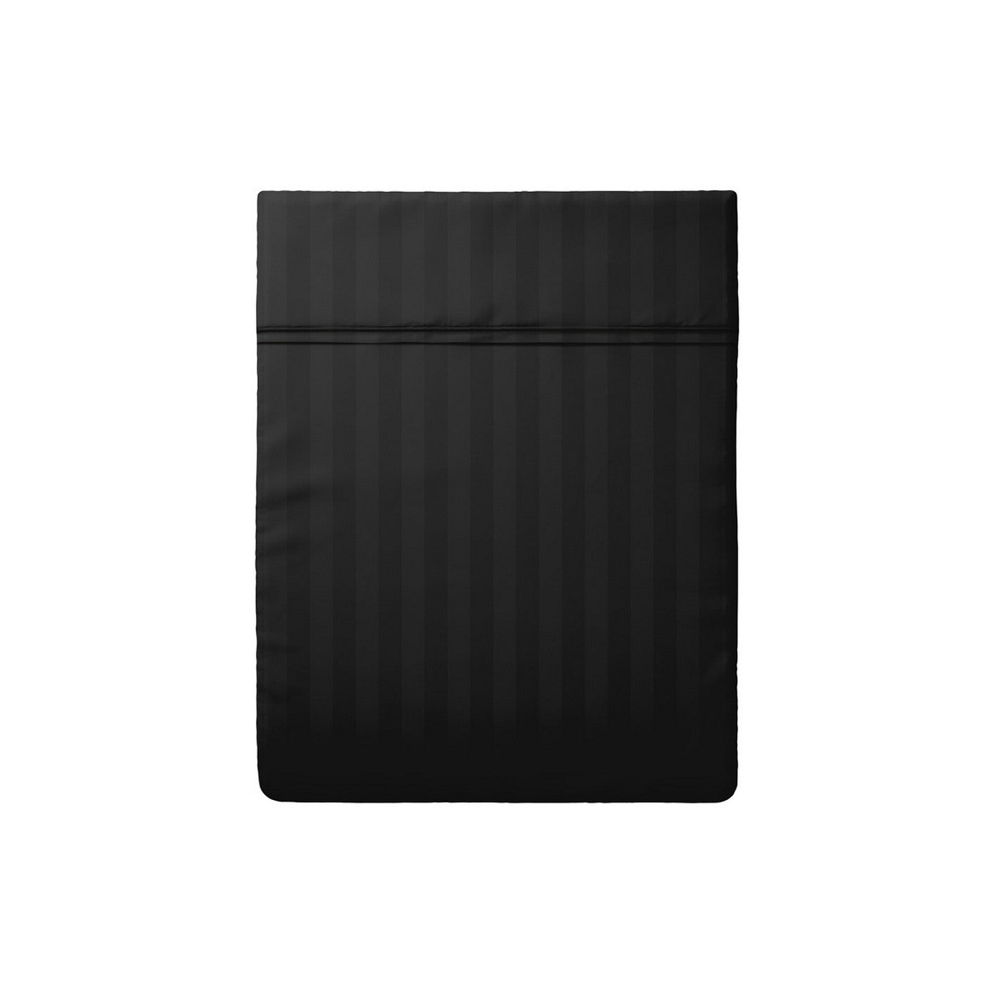 Dobby Stripe Woven - Drap Plat - Satin De Coton - Gris 03
