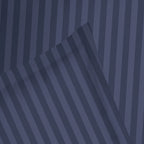 Dobby Stripe Woven - Ensemble De Draps - Satin De Coton - Blue 11