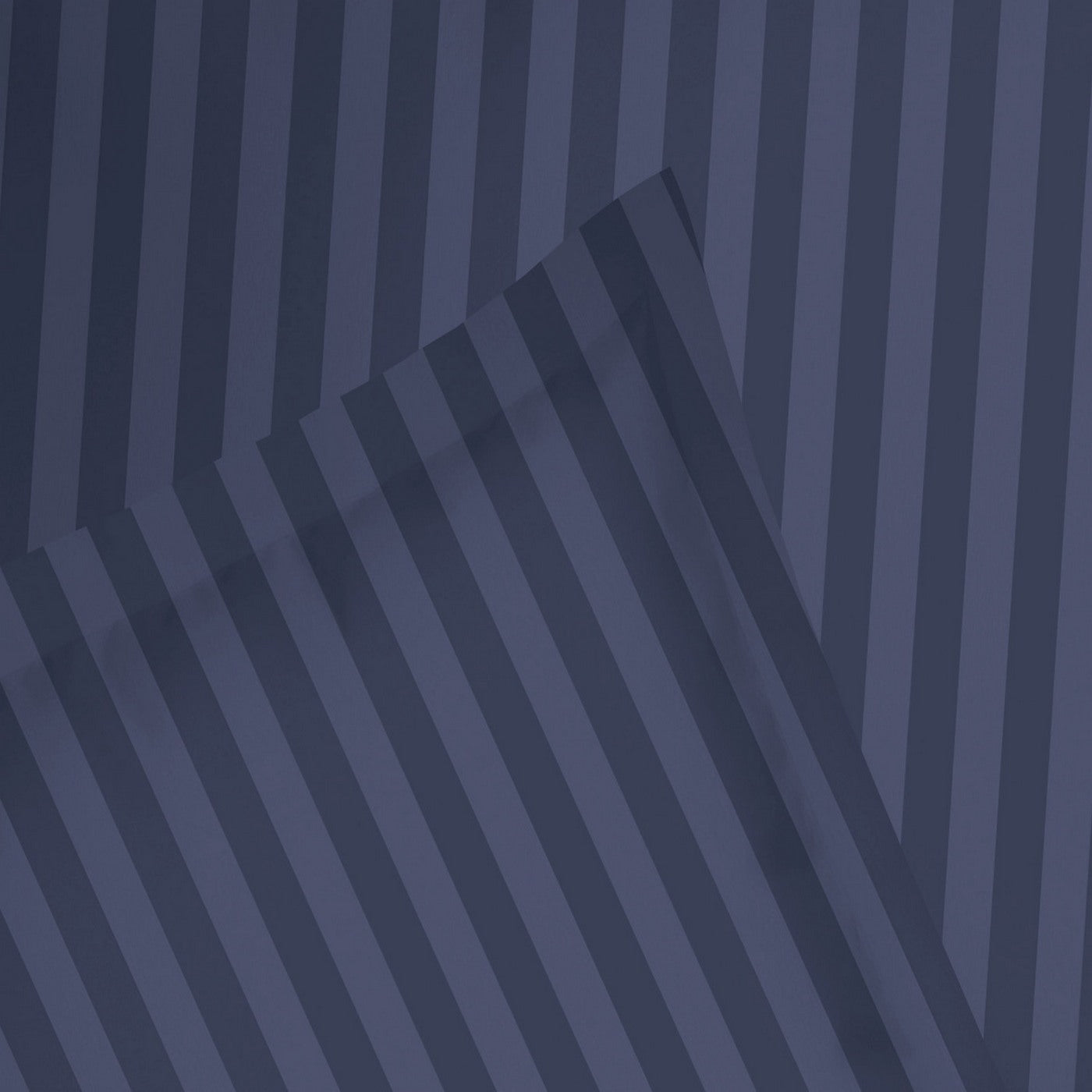 Dobby Stripe Woven - Ensemble De Draps - Satin De Coton - Blue 11