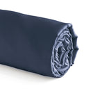 Uni - Drap-Housse - Satin De Coton - Blue 11