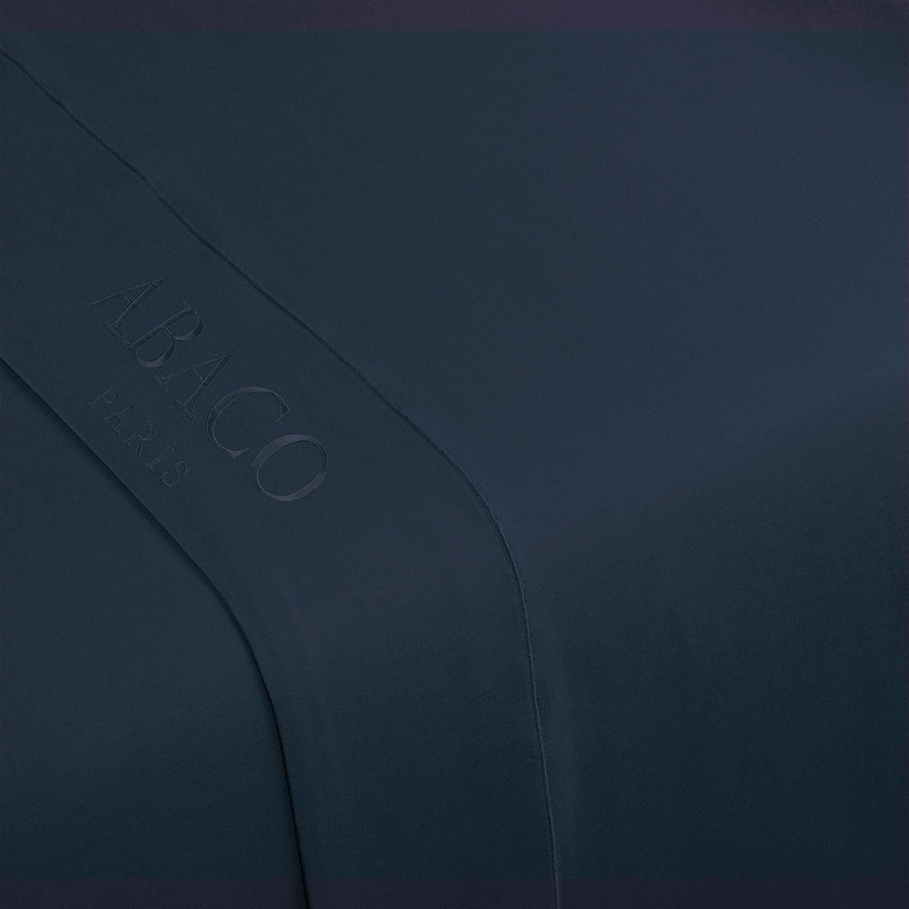 Uni 1 Baratta - Drap Plat - Satin De Coton - Blue 11