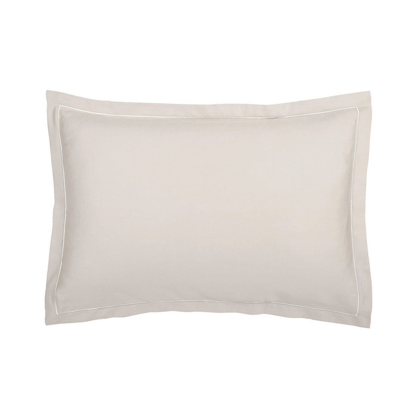 Uni 1 Baratta - Taie D'Oreiller - Satin De Coton - Taupe 05