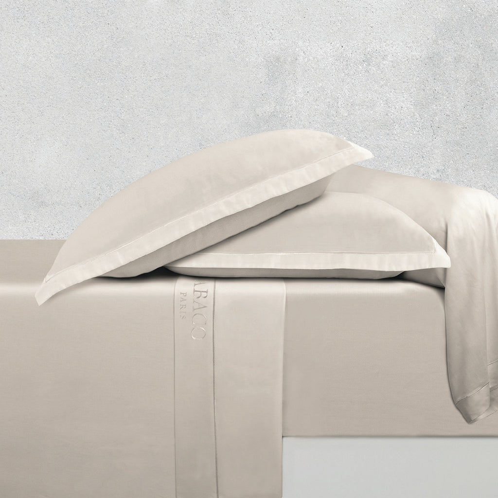 Uni 1 Baratta - Taie D'Oreiller - Satin De Coton - Taupe 05