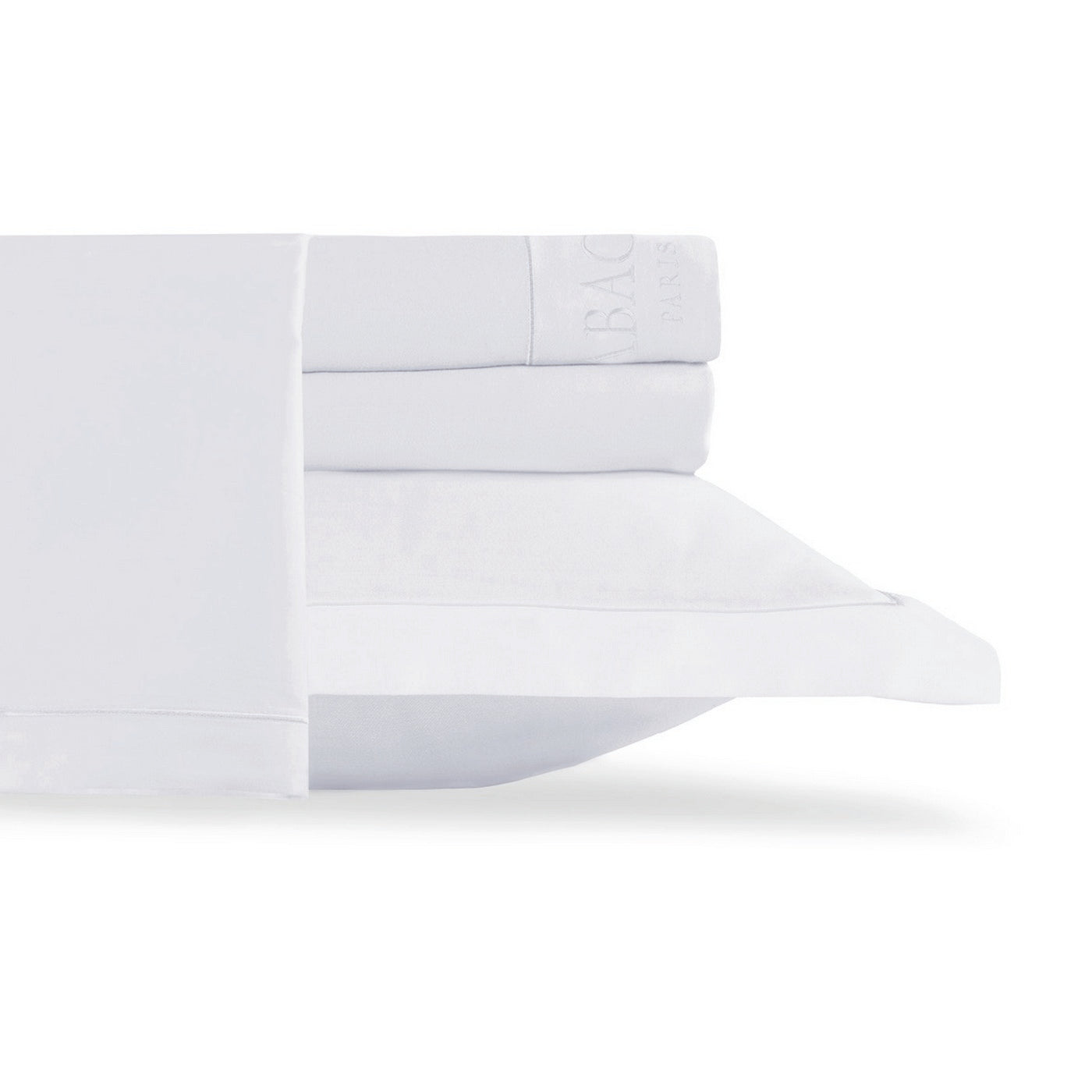 Uni 1 Baratta - Ensemble De Draps - Satin De Coton - Blanc 01