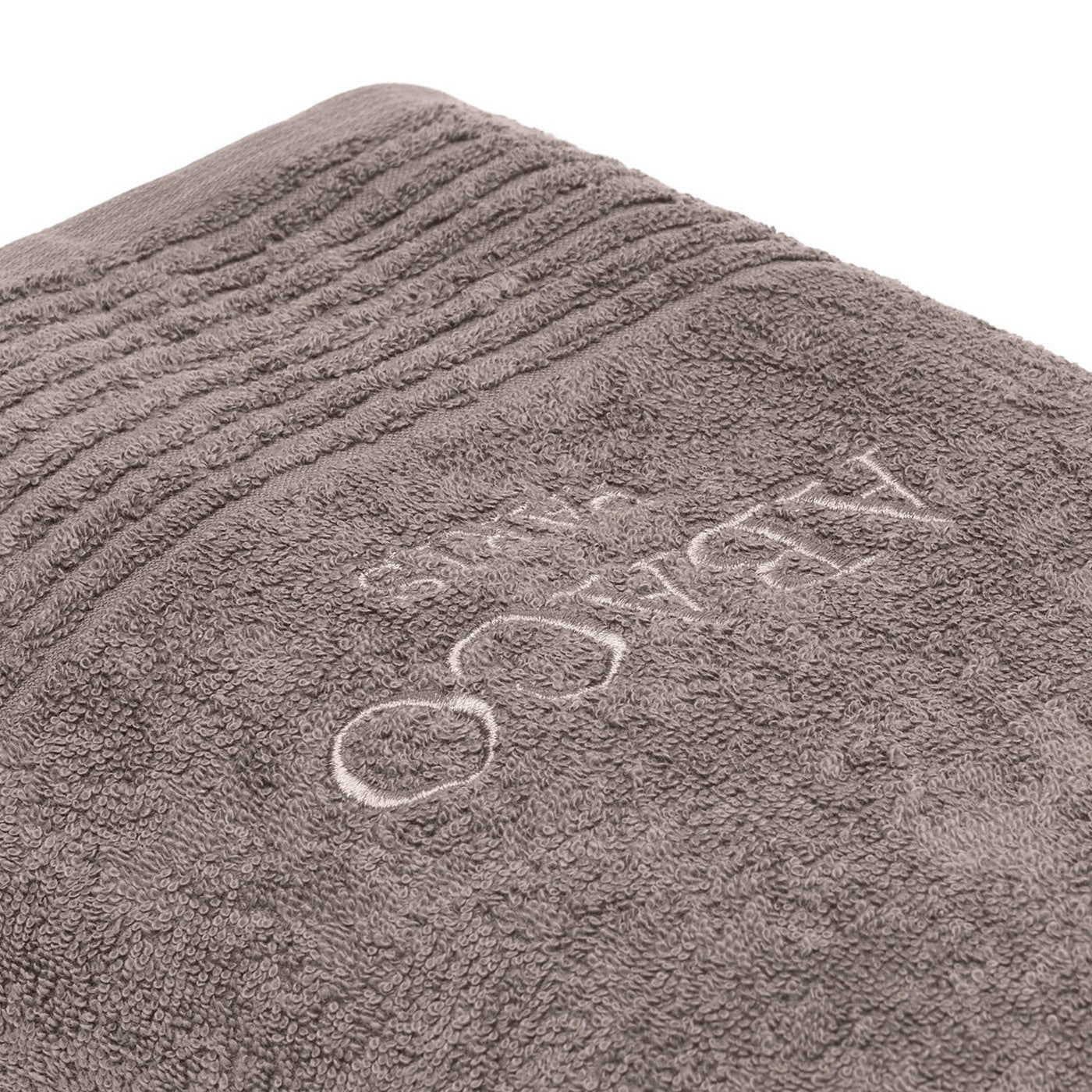 Ecume - Serviette + Drap De Bain Coton Peigné Lt - Brun