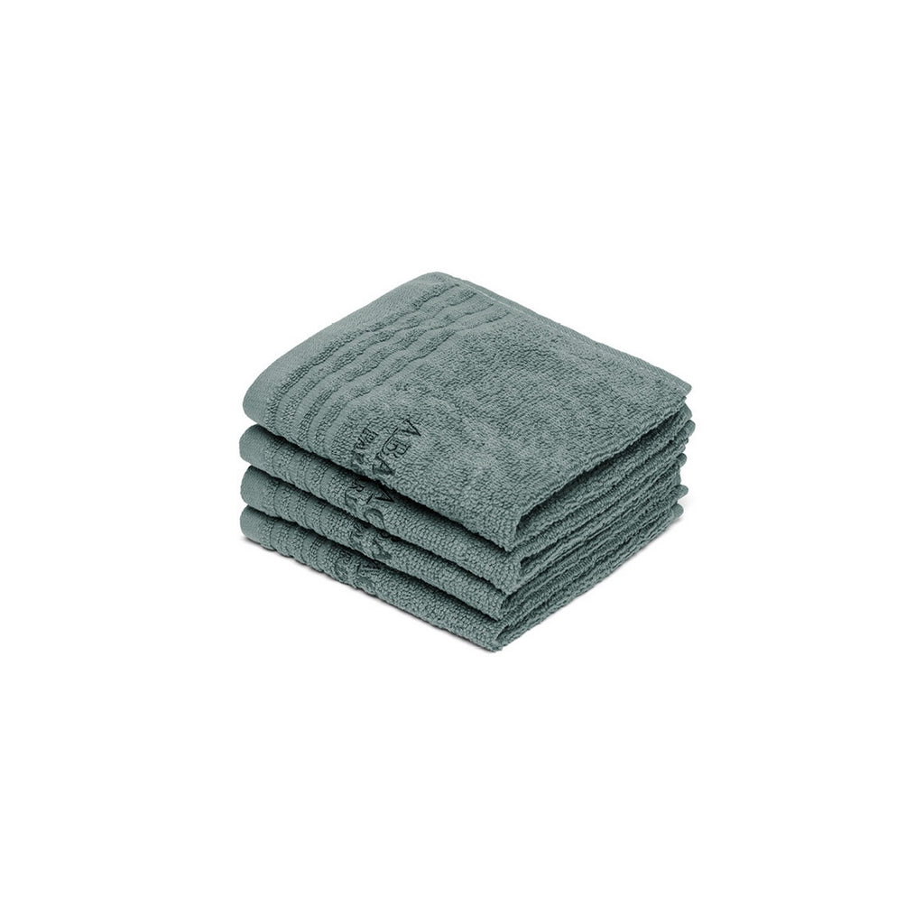 Ecume - Serviette D'Invité Coton Peigné Lt - Vert Bouteille