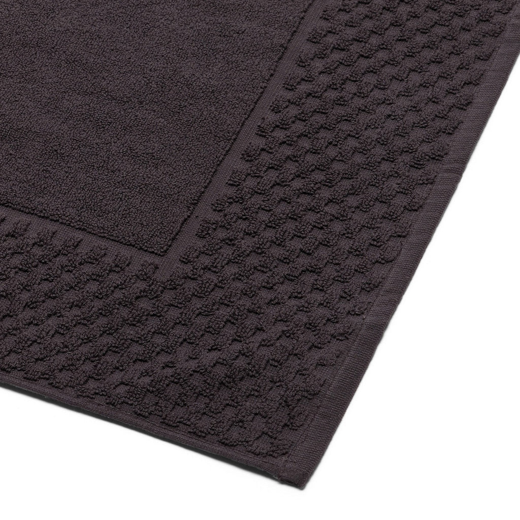 Pattern 18 - Tapis De Bain Coton - Gris Foncé