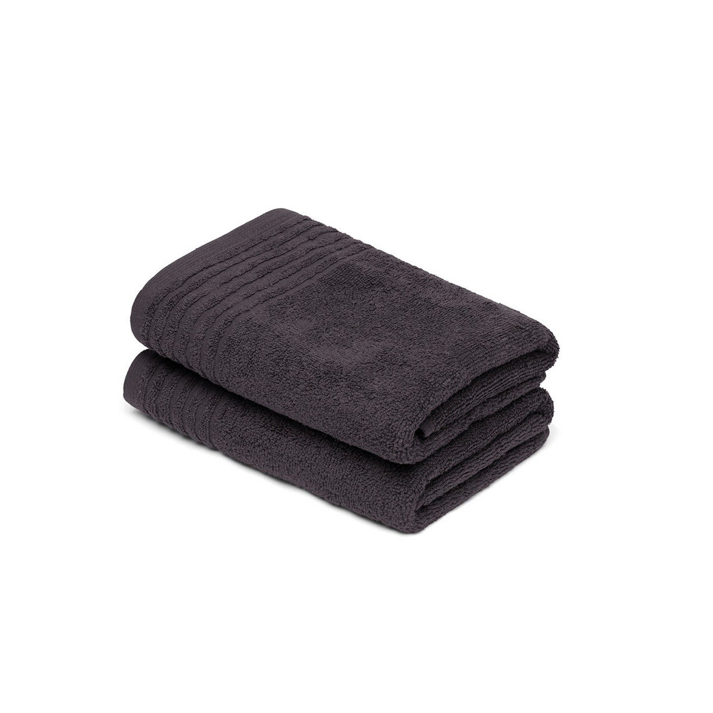 Ecume - Torchon De Cuisine Coton Peigné Lt - Gris Foncé