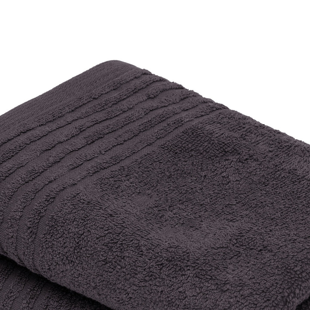 Ecume - Torchon De Cuisine Coton Peigné Lt - Gris Foncé