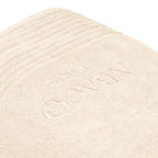 Ecume - Drap De Bain Coton Peigné Lt - Ivoire