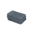 Ecume - Gant De Toilette Coton Peigné Lt - Bleu De Prusse