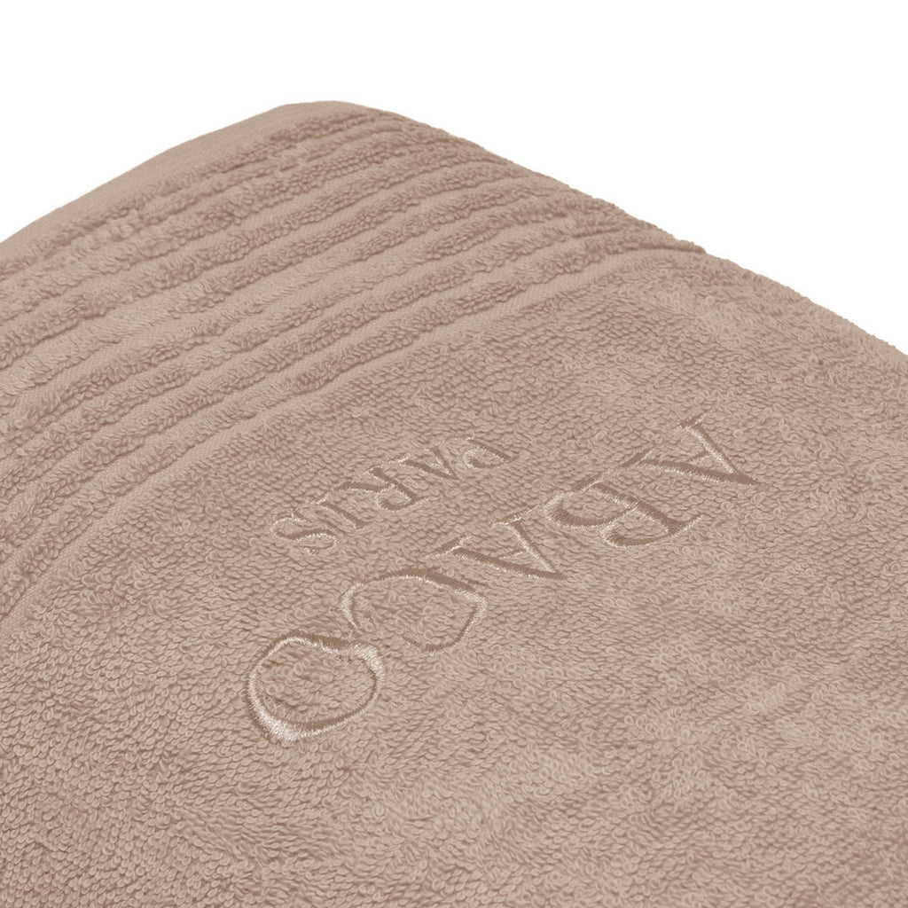 Ecume - Drap De Bain Coton Peigné Lt - Taupe