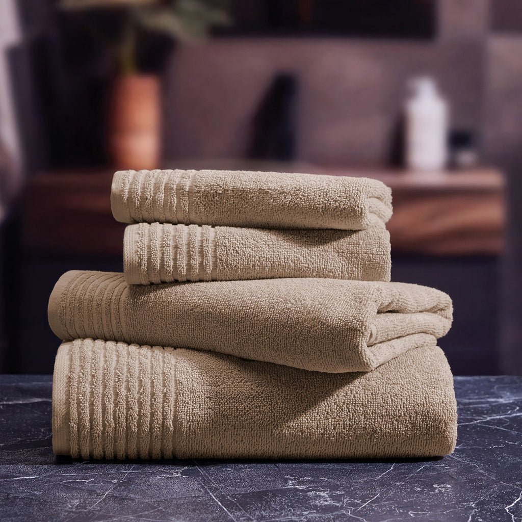 Ecume - Torchon De Cuisine Coton Peigné Lt - Taupe