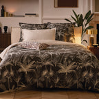 Wild - Taie D'Oreiller - Satin De Coton - Taupe