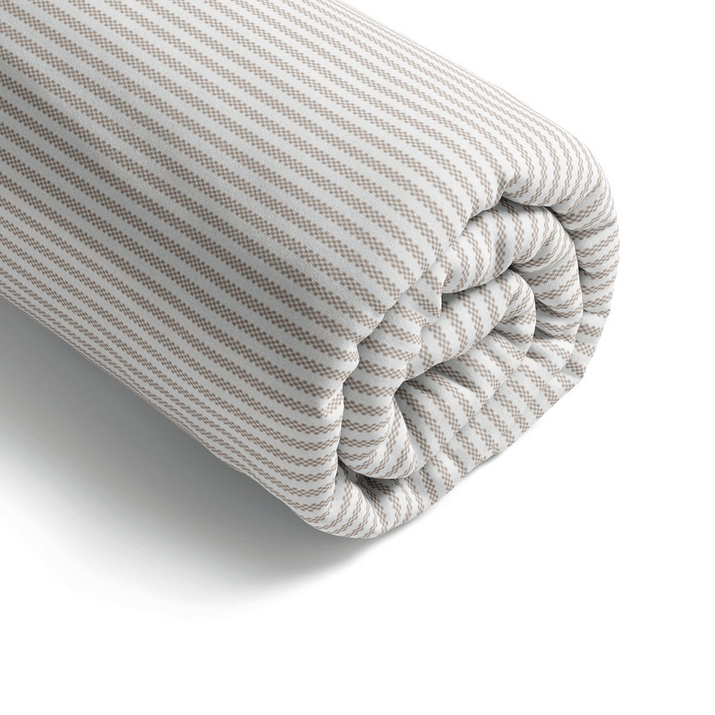 Wild - Fitted Sheet - Cotton Sateen - Taupe