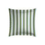 Soline - Taie D'Oreiller - Satin De Coton - Vert / Bleu