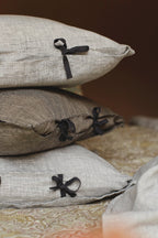 Fil À Fil - Petite Housse De Coussin - Lin