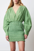 ROBE JAMIE EMILIANO VERT PRAIRIE