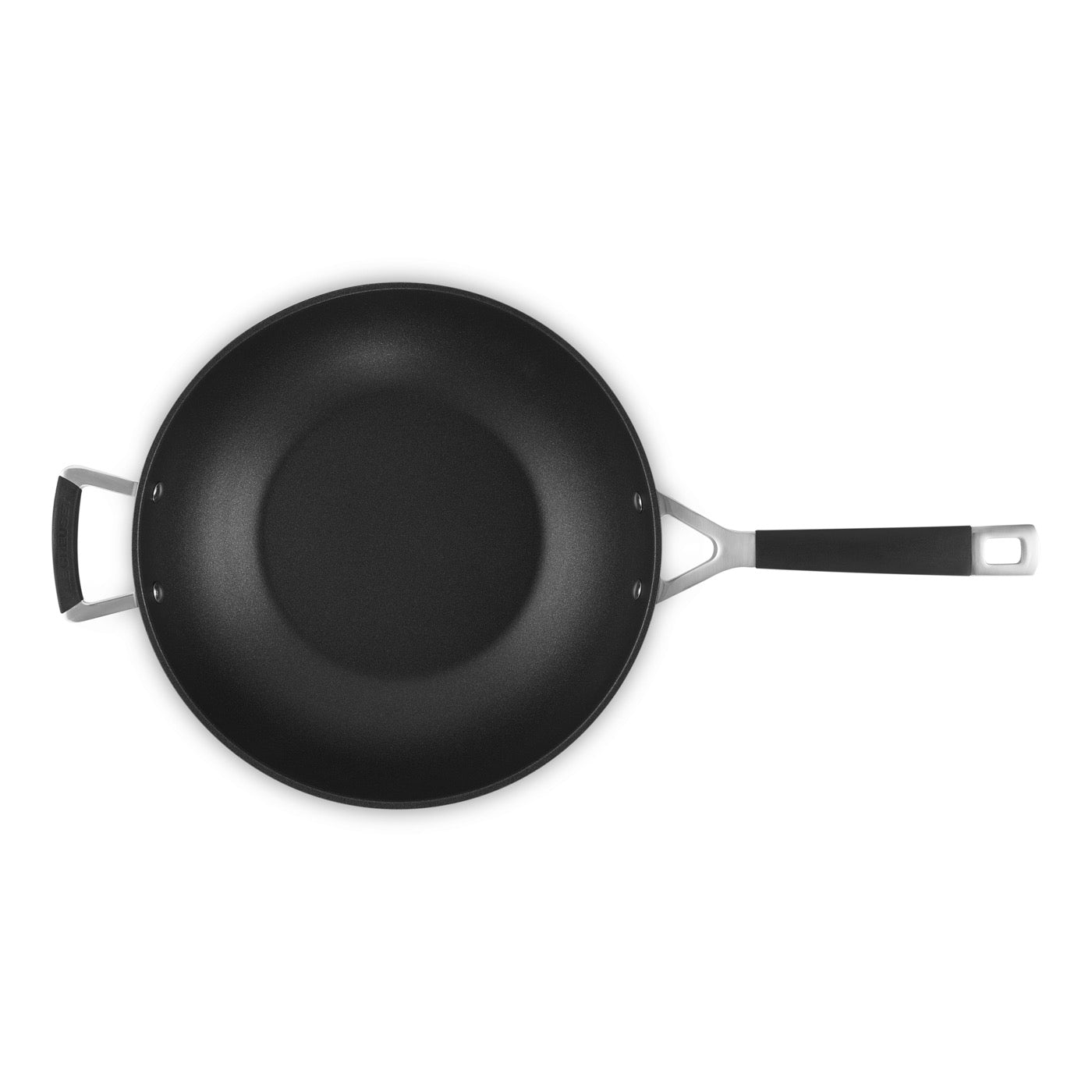Non-Stick Wok Pan - Les Forgées - 30cm - Silicone Helper Handle