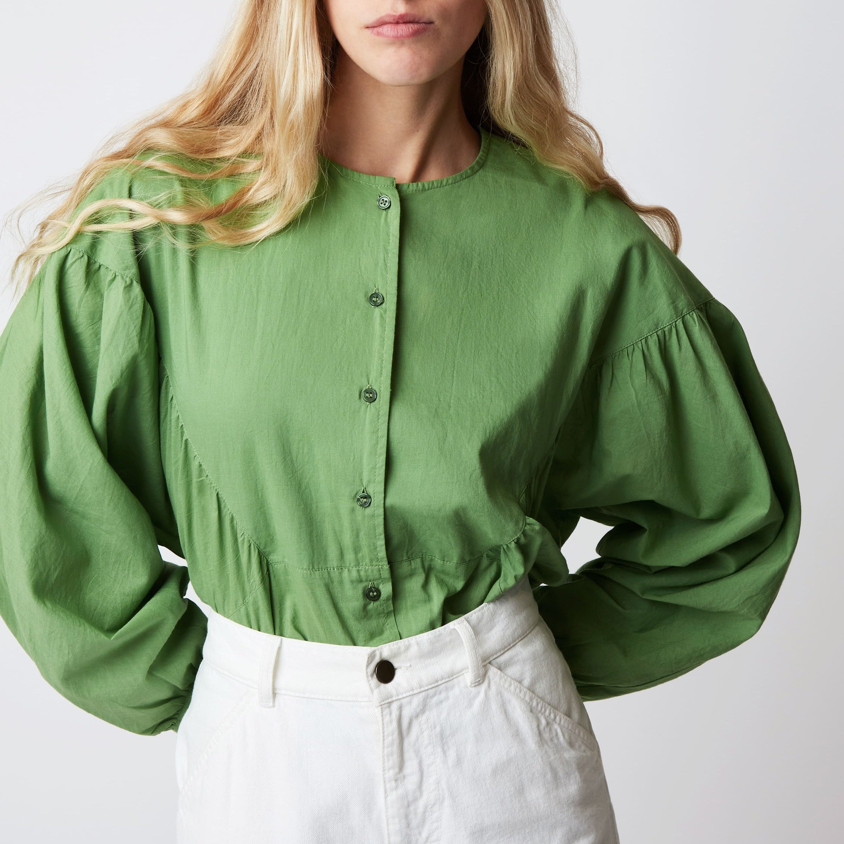 CHEMISE EDMOND EMILIANO VERT PRAIRIE
