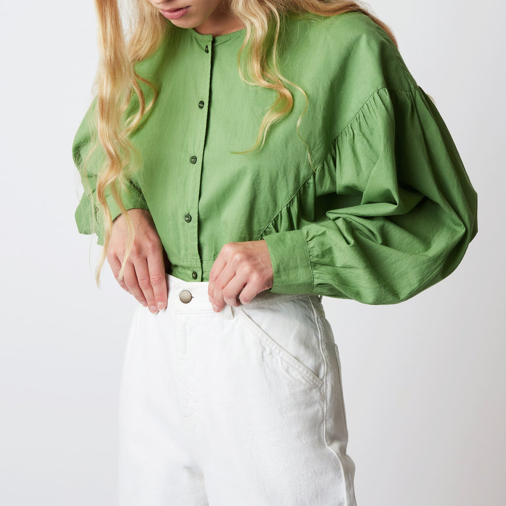 CHEMISE EDMOND EMILIANO VERT PRAIRIE
