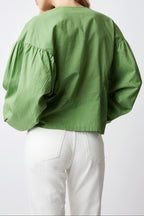 CHEMISE EDMOND EMILIANO VERT PRAIRIE