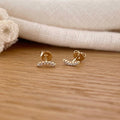 Gold-plated “Saja” earrings-Instants-Plaisirs-Instants-Plaisirs earrings | Jewelry