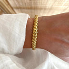 Brazalete de acero “Aquiles”-Pulseras-instants-placer-Instants Plaisirs | Joyas